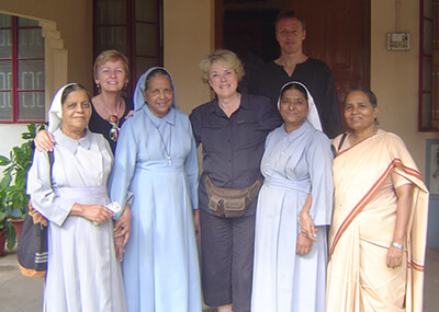 2006 - Saskia Raevouri and Sue Tennant visit the FreeSchools for the first time